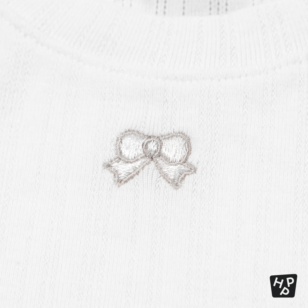 Ayla Eyelet Short-Sleeve T-shirt