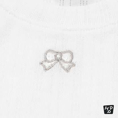 Ayla Eyelet Short-Sleeve T-shirt