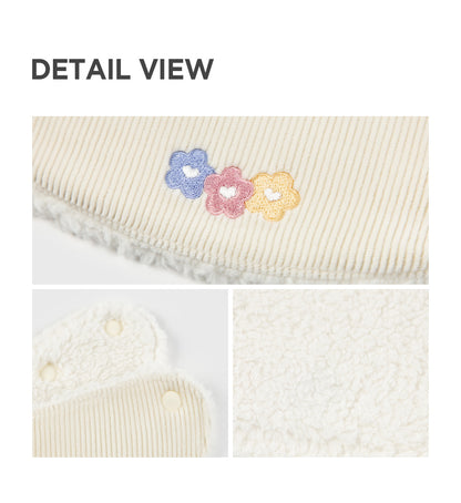 Eline snow baby banana bib