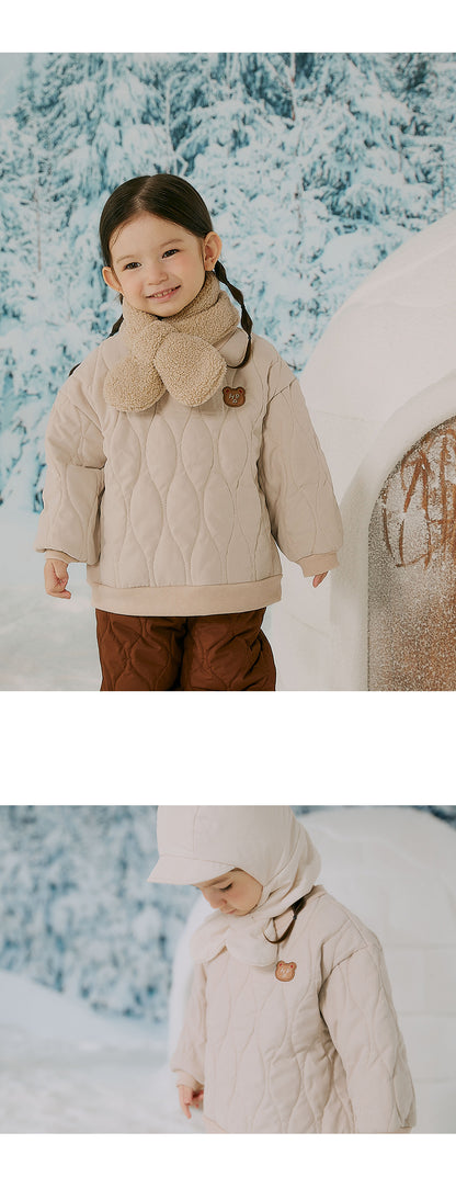 Ellado padded baby sweatshirt