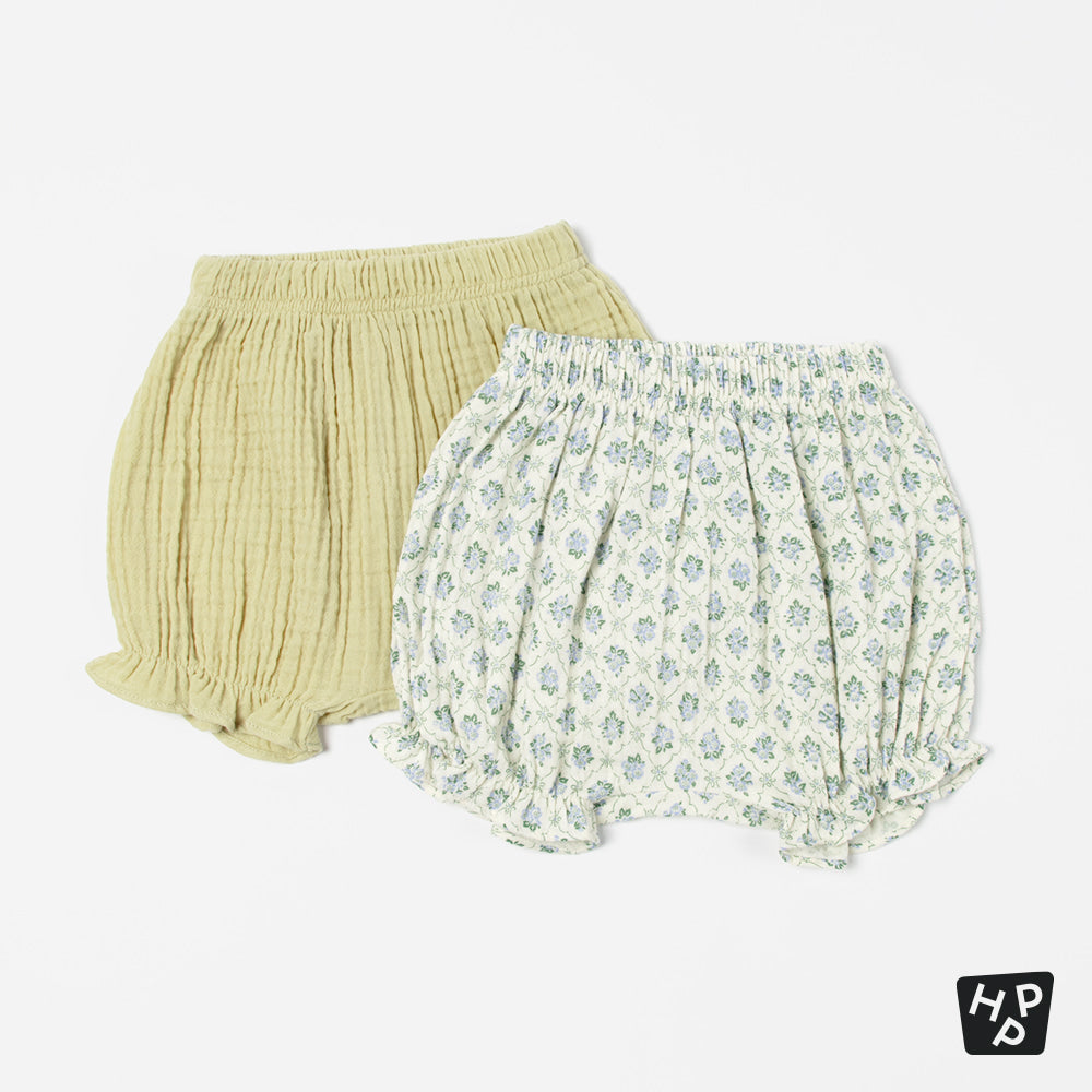 Happy Bebe Cotton Gauze Summer Bloomers