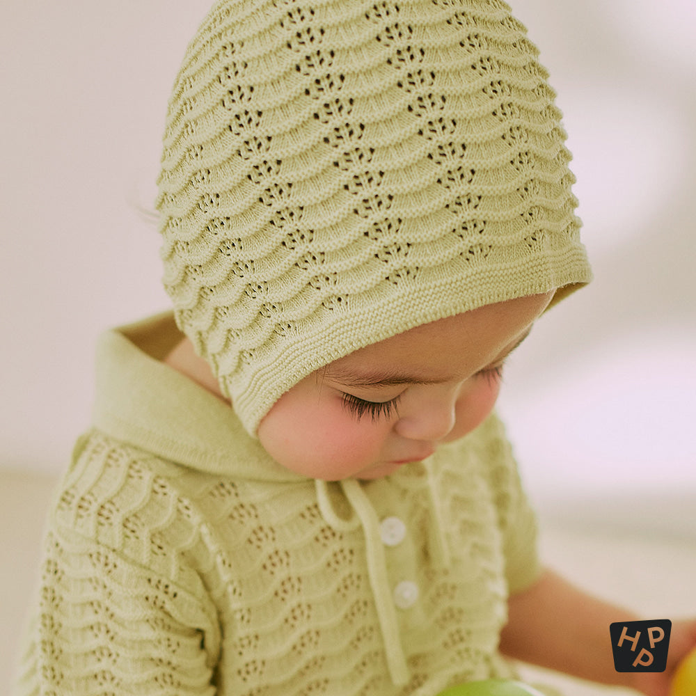 Tina Knit Baby Bonnet