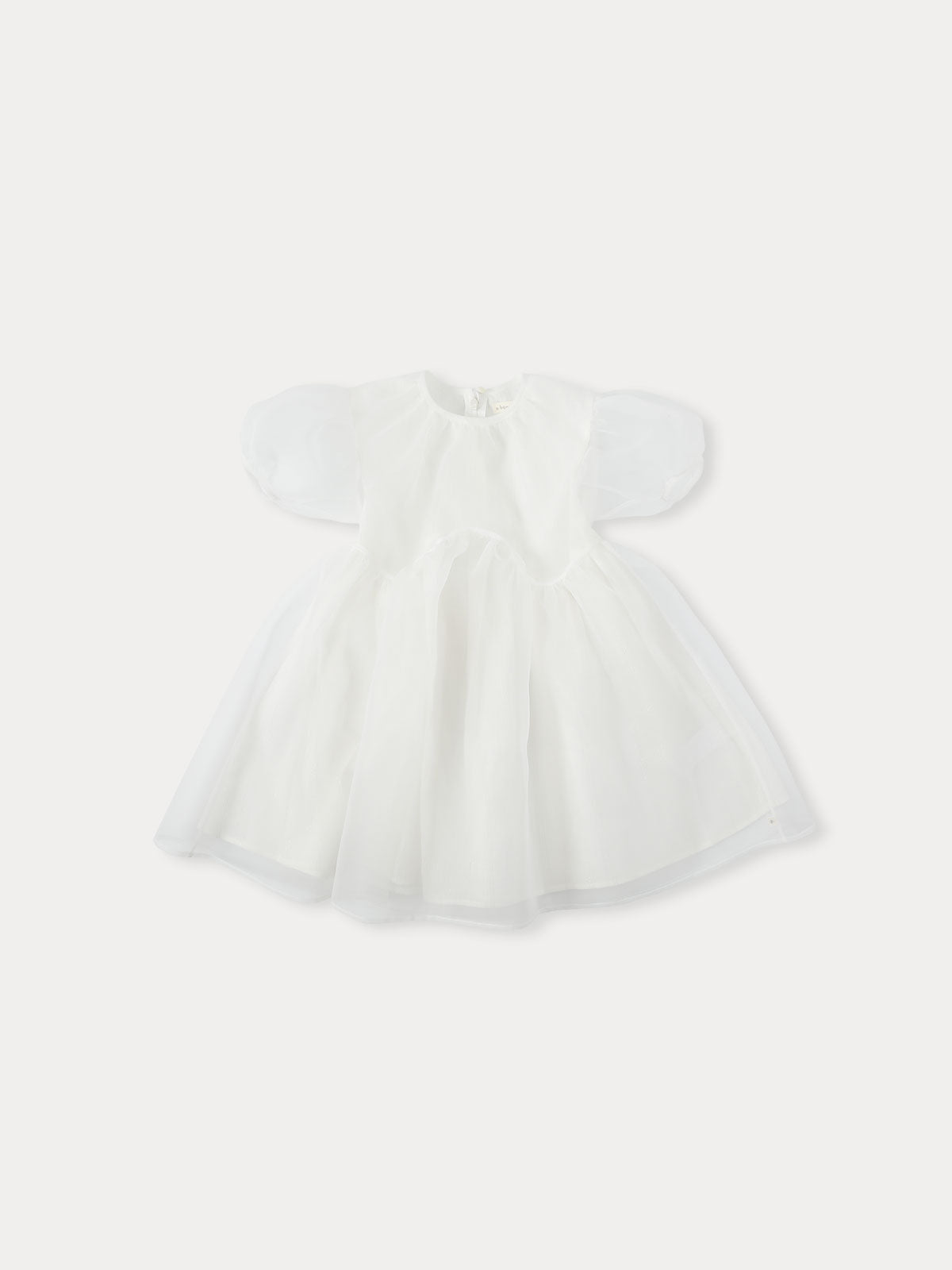 Ella Layered Dress - White