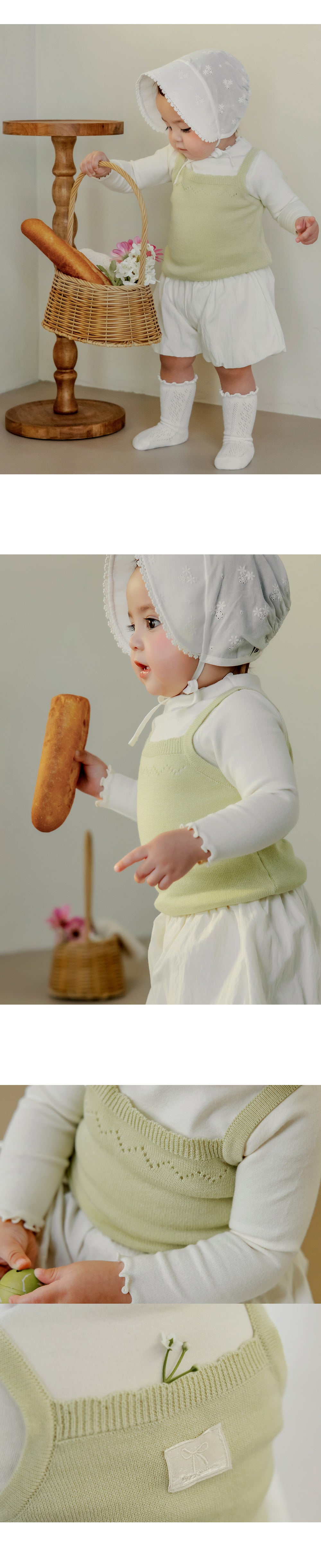 Fleur Knit Baby Bustier