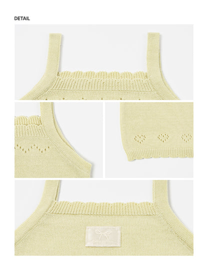 Fleur Knit Baby Bustier