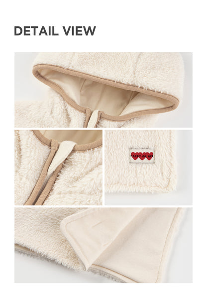 Furry Hooded Baby Neoprene Wear