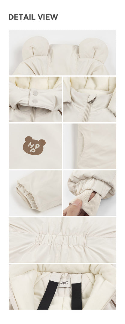 Happy Bear all-in-one snowsuit