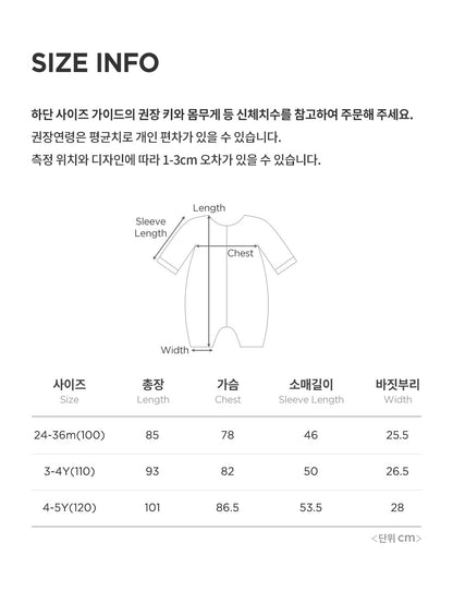 Happy Bear all-in-one snowsuit