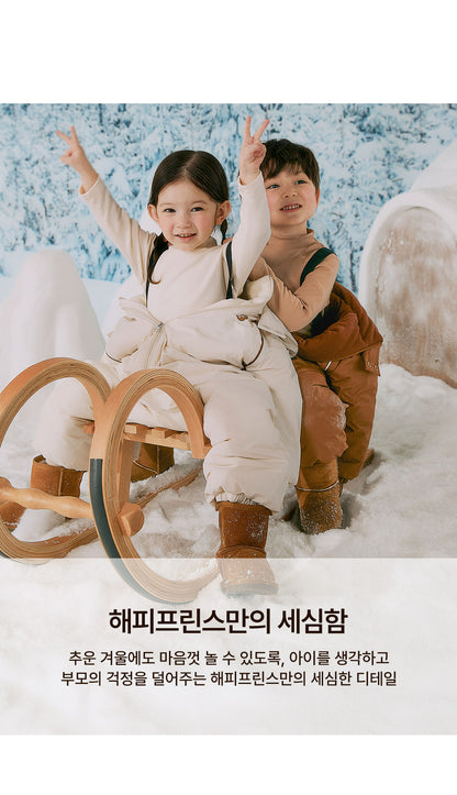 Happy Bear all-in-one snowsuit