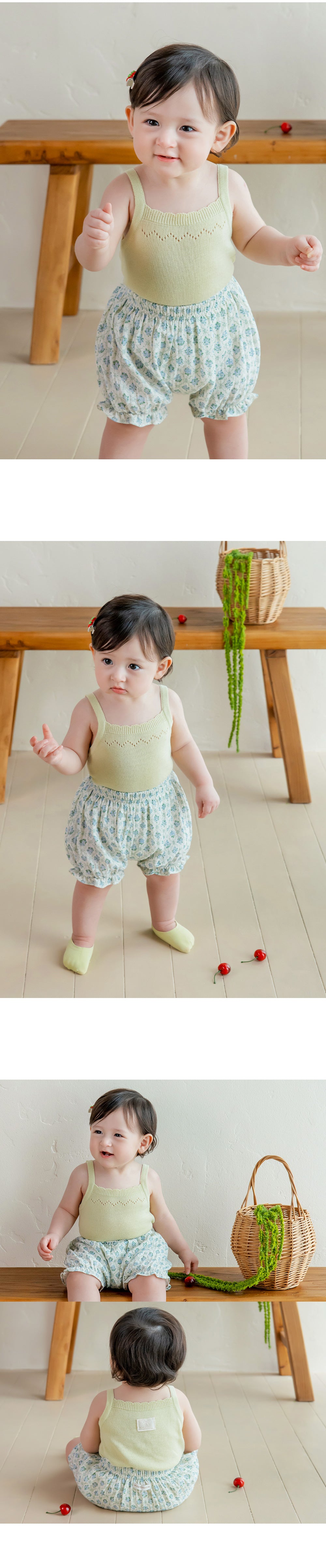 Happy Bebe Cotton Gauze Summer Bloomers