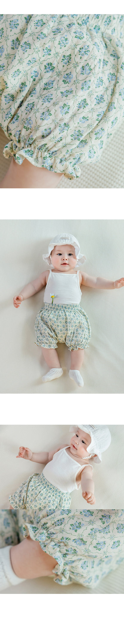 Happy Bebe Cotton Gauze Summer Bloomers