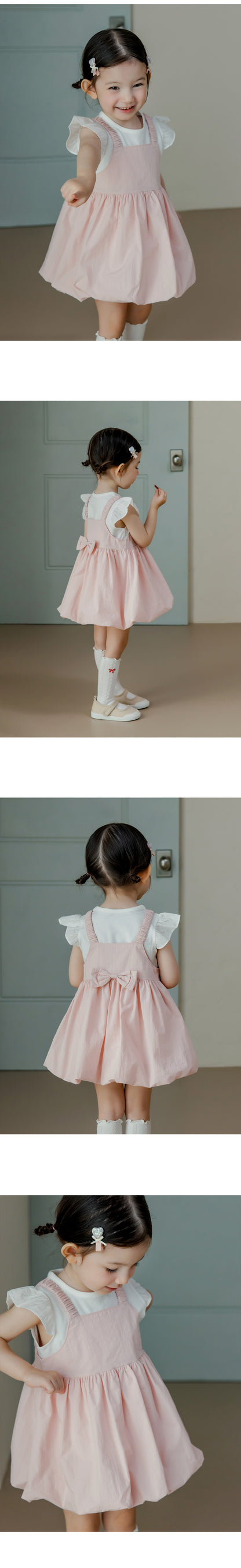 Haze Balloon Baby Dress