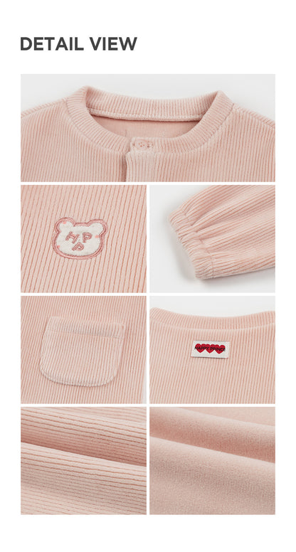 Hug double velour cardigan