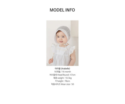 Iris Baby Bonnet