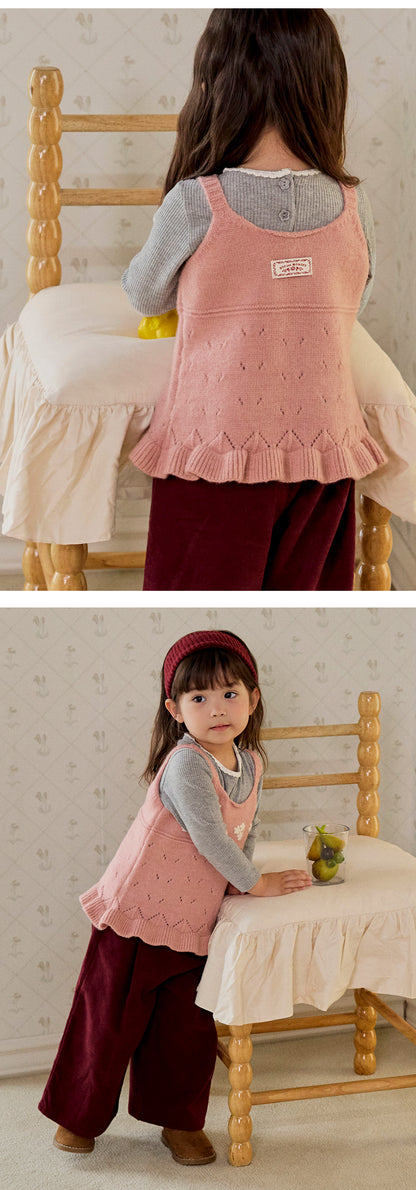 Jane Knit Baby Bustier