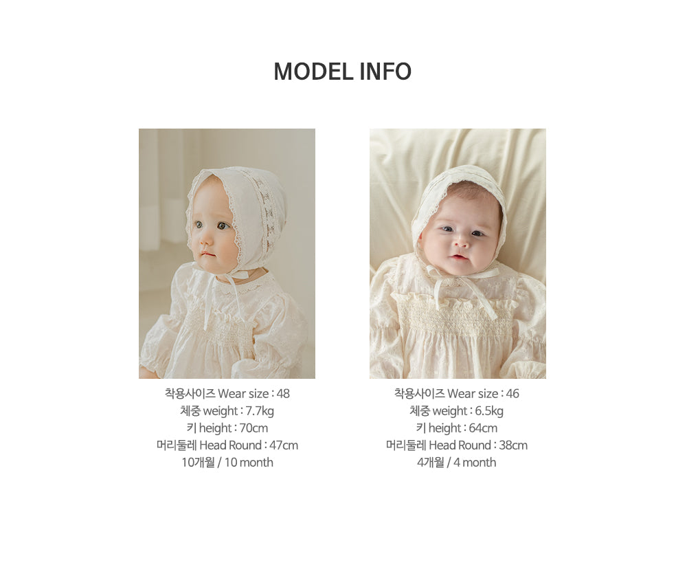Jumi Baby Bonnet