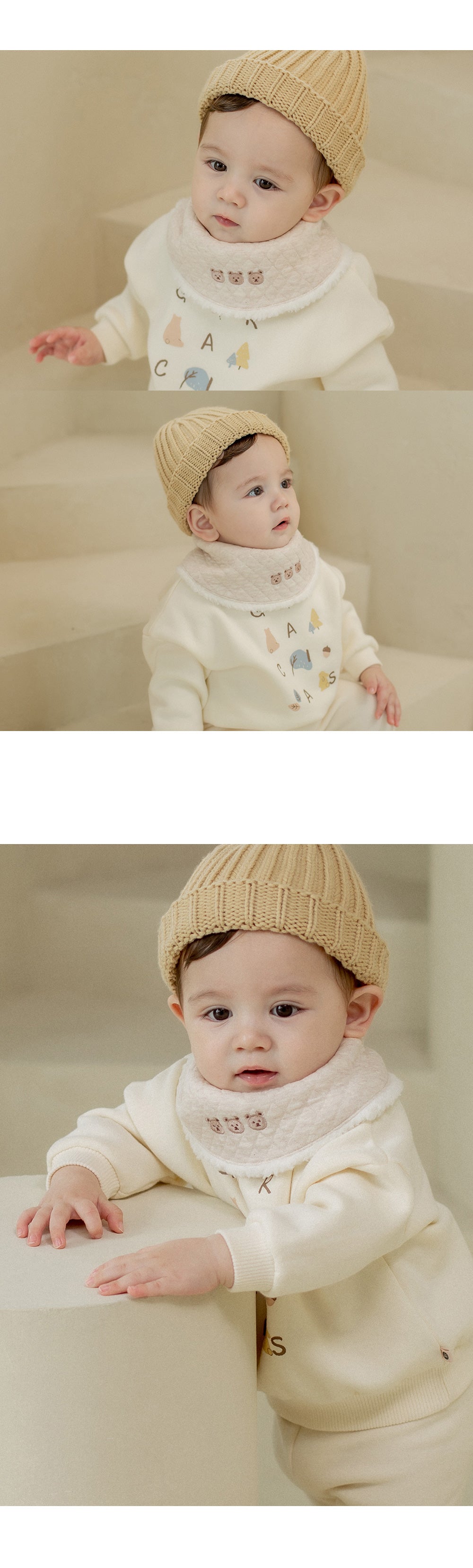 Kobe snow banana bib