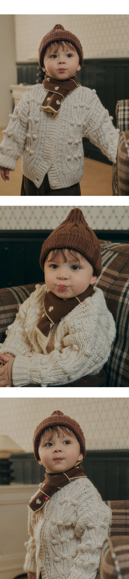 Lavy Knit Baby Muffler