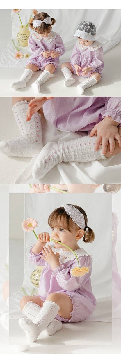 Leanna baby knee socks