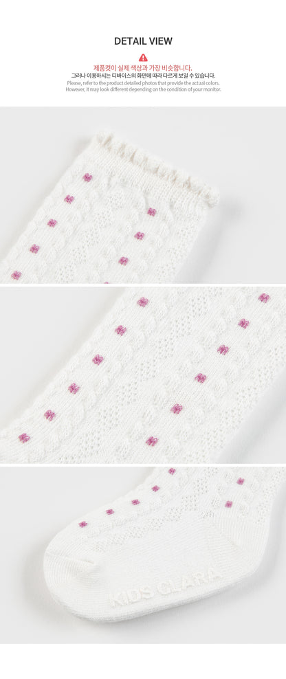 Leanna baby knee socks