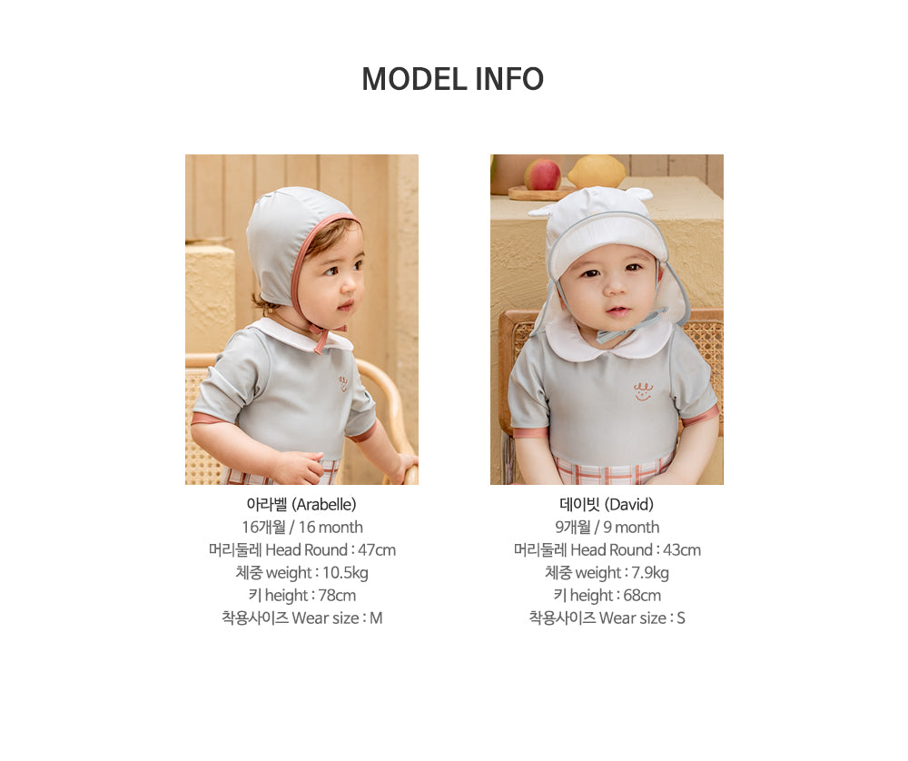 Le petit rashguard Swim Wear Set