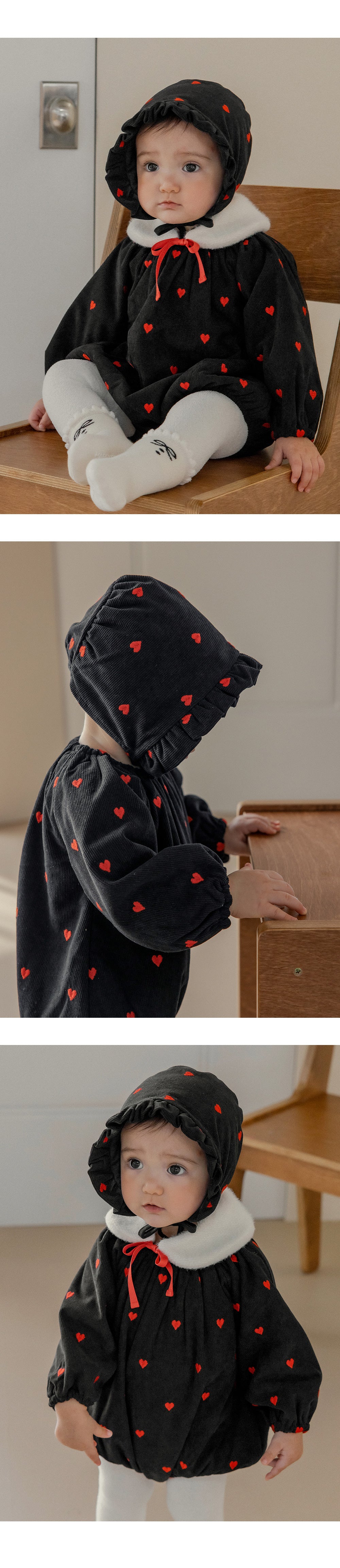 Lilu Corduroy Baby Bonnet