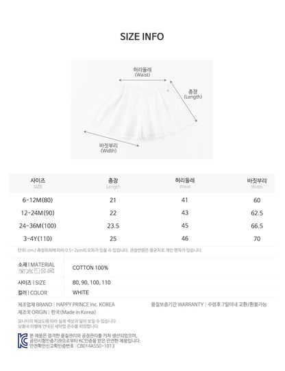 Linas baby pant-skirt