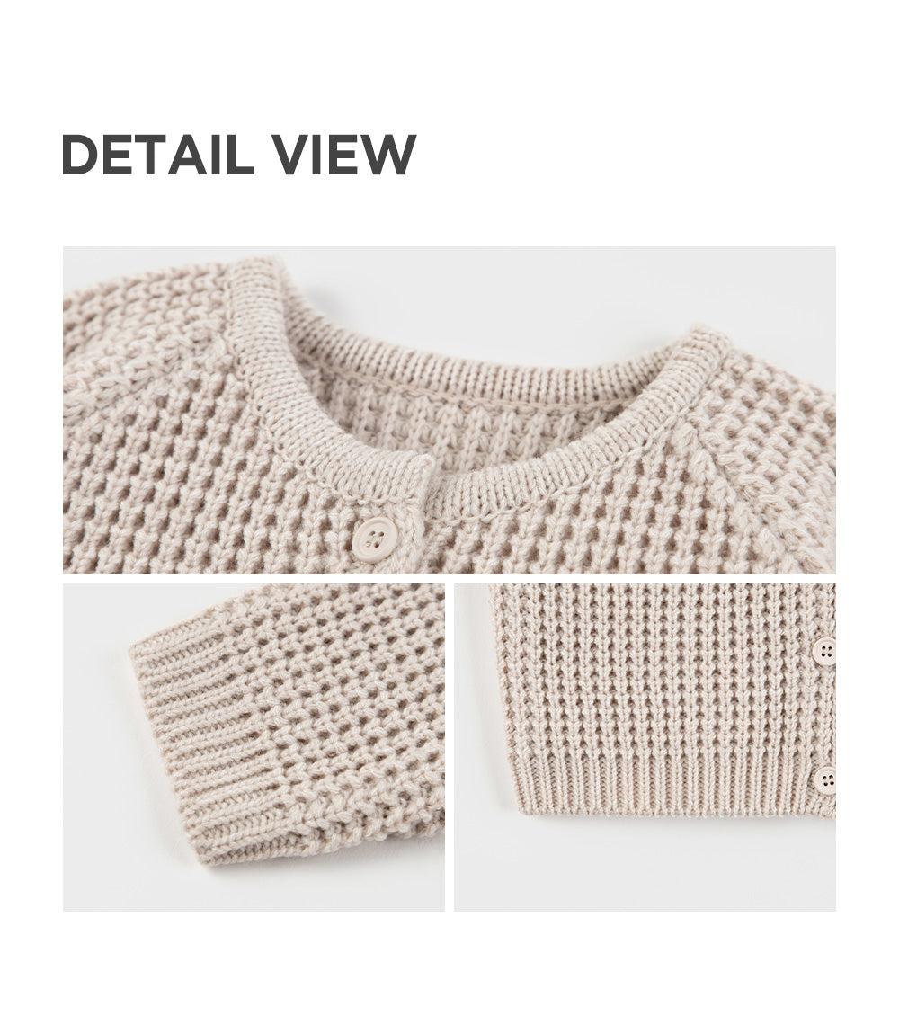 Linda knit baby cardigan