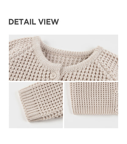 Linda knit baby cardigan