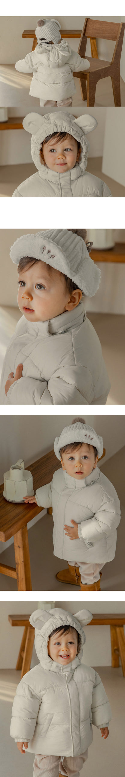 Lived Vegan Baby Padded Jacket