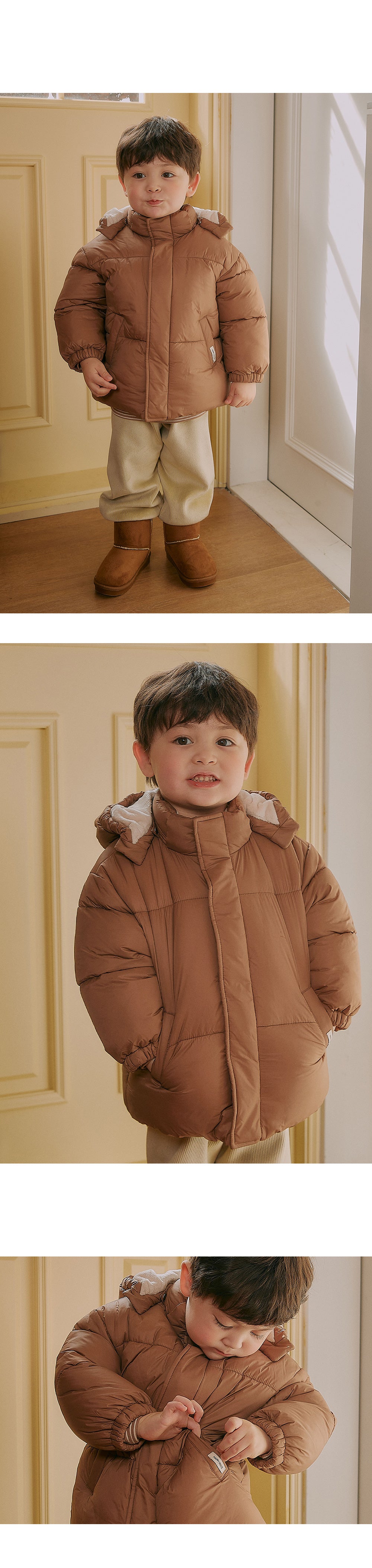 Lived Vegan Baby Padded Jacket