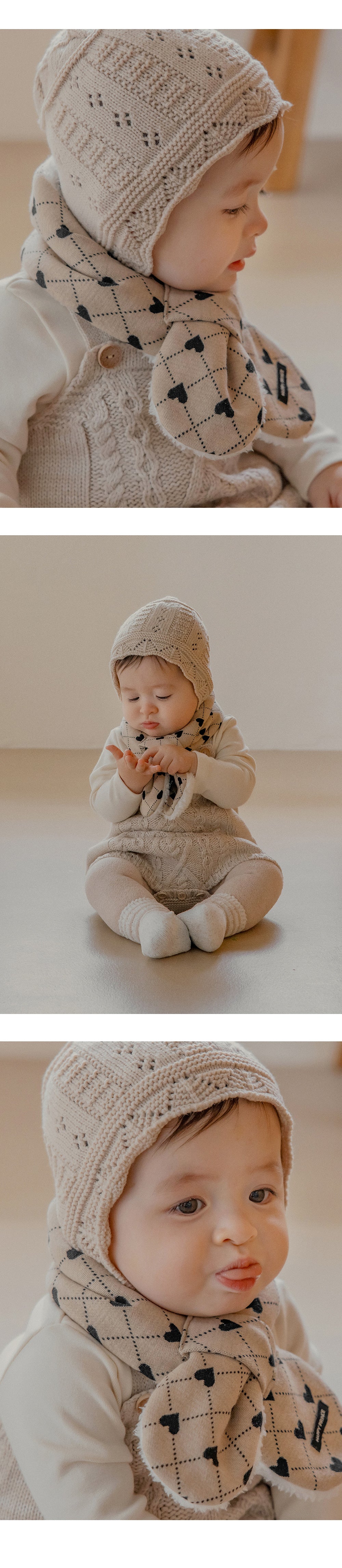 Loue Knit Baby Bonnet