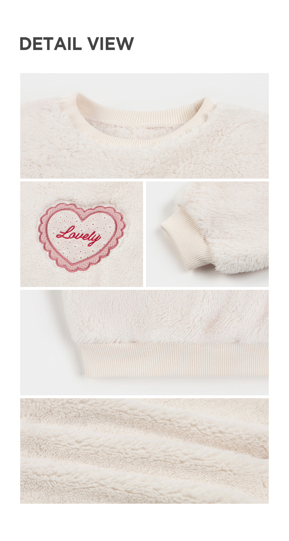 Lovely Fleece Baby Sweatshirt