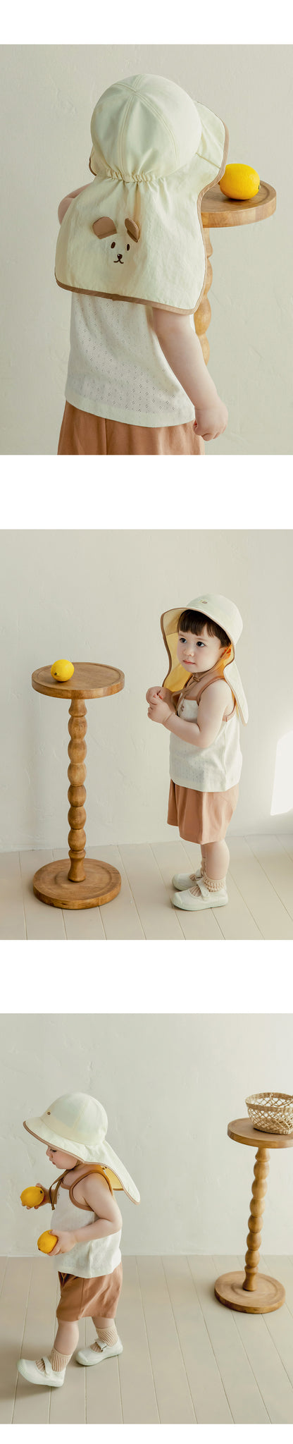 Lua Baby Flap Cap