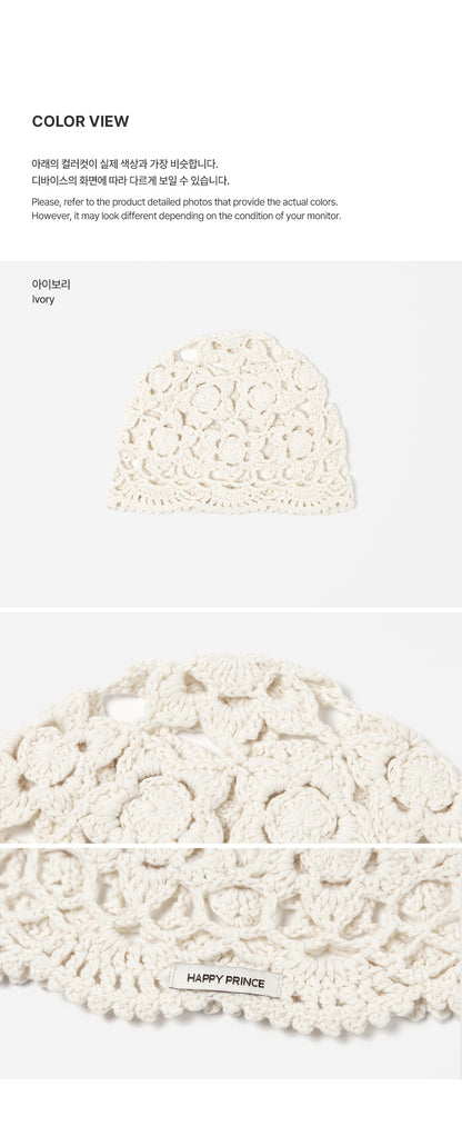 Lua Crochet Knit Beanie