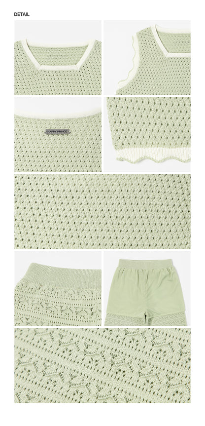 Lubella Knit Baby Two-Piece Set