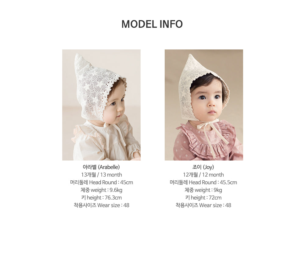 Marlene Lace Bonnet