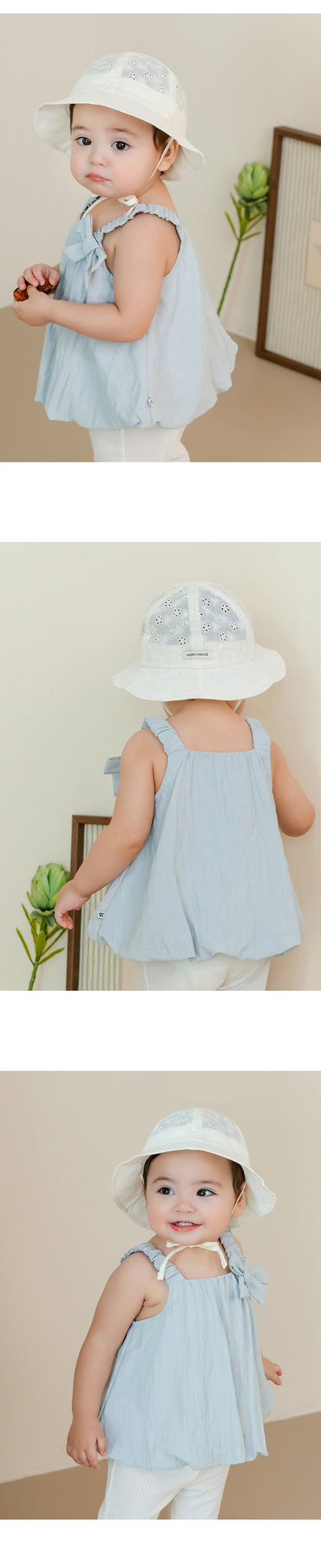 Marshall Eyelet Baby Sun Hat