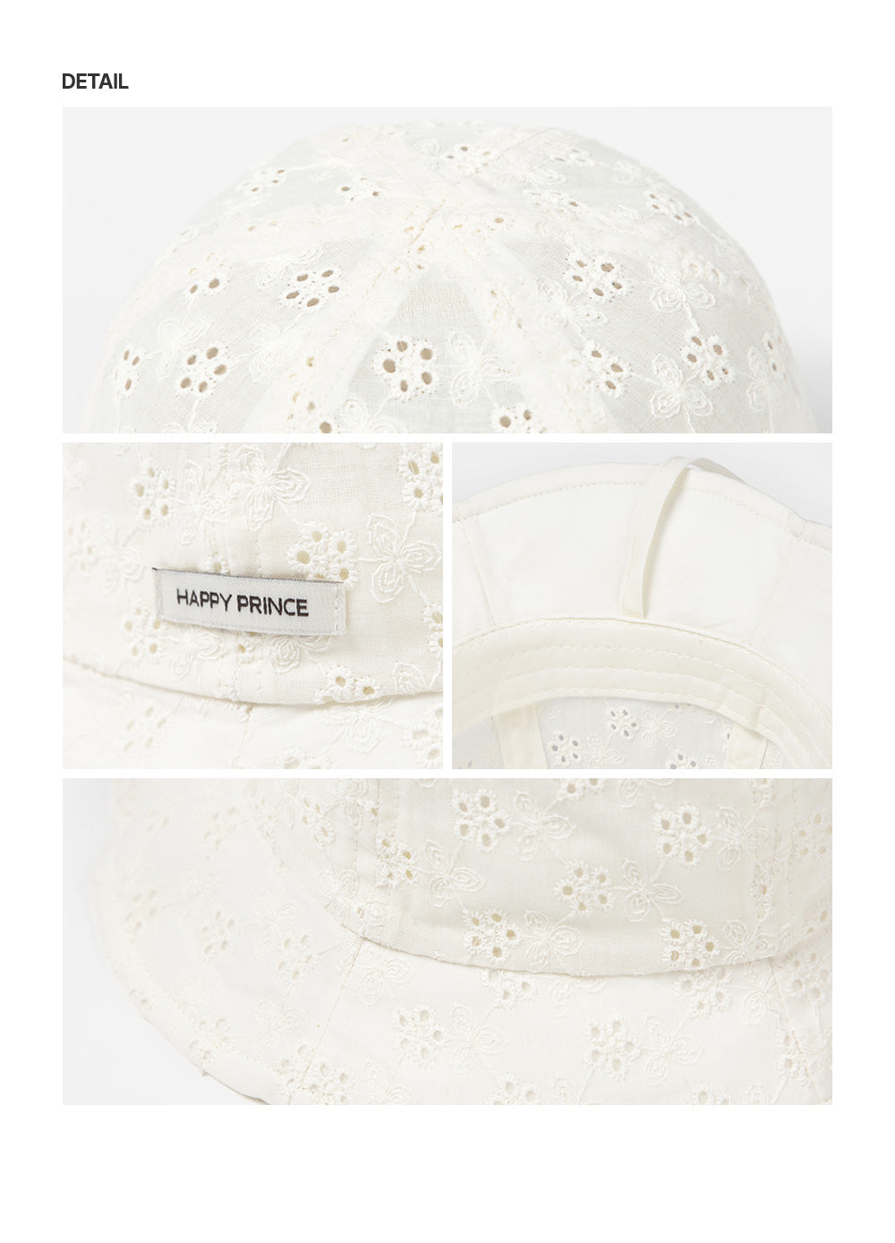 Marshall Eyelet Baby Sun Hat