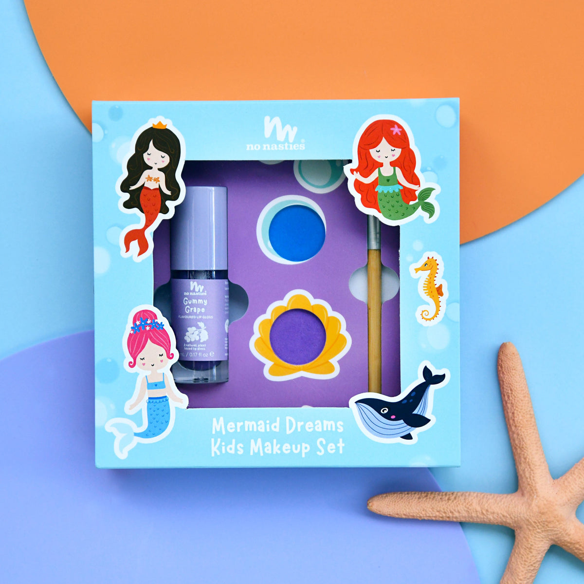 Mermaid Dreams Natural Kids Makeup Gift Set - No Nasties Kids