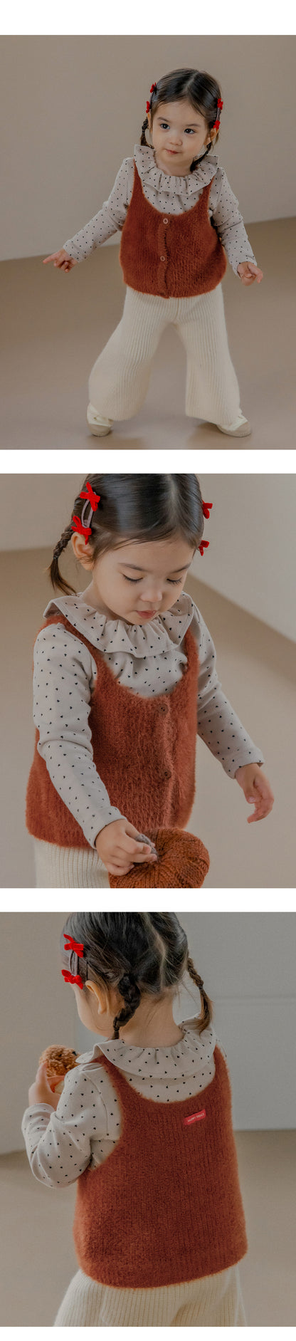 Mielo Knit Baby Bustier Set