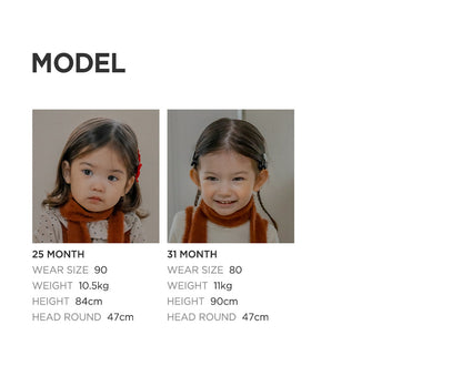 Mielo Knit Baby Bustier Set