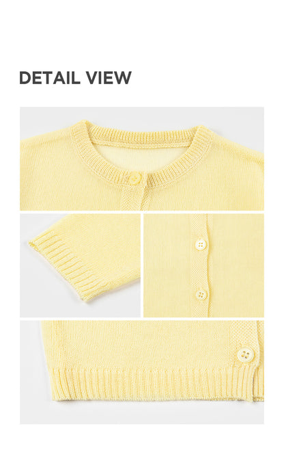 Mine Knit baby cardigan