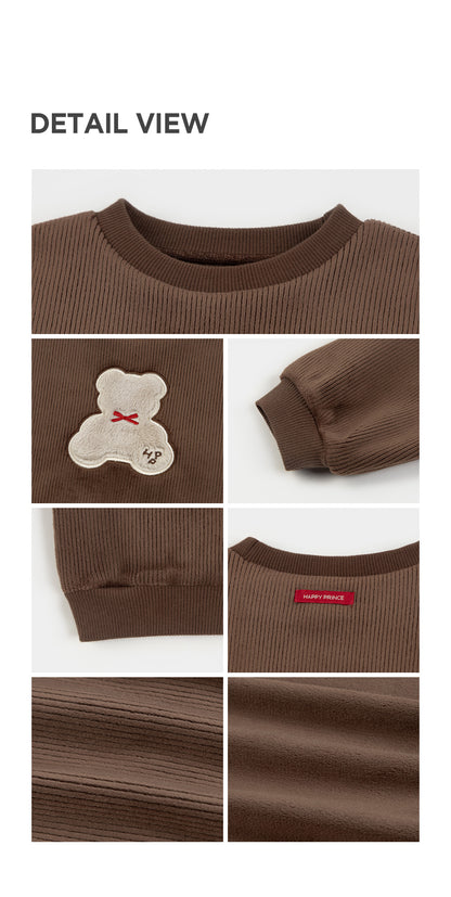 Mochabear double velour sweatshirt