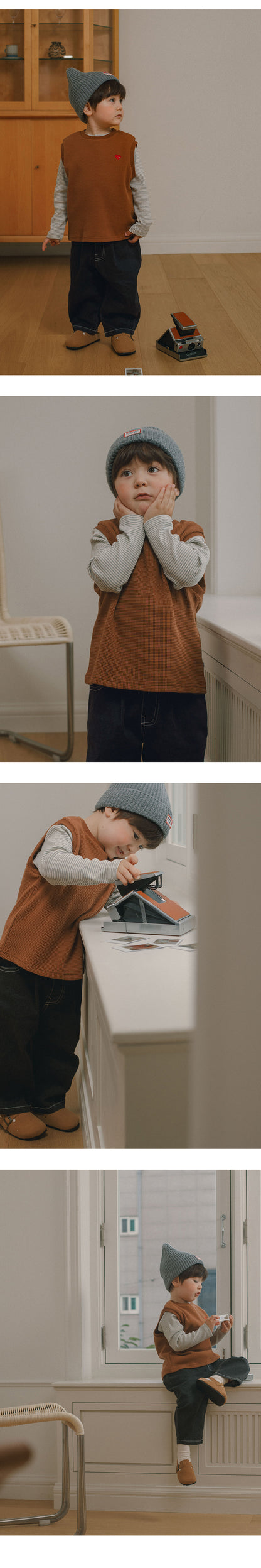 Moss Curved Denim Pants