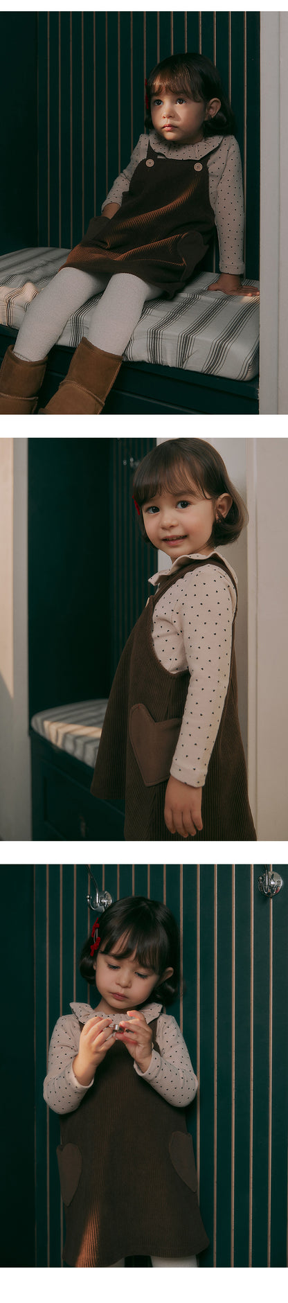 Navy Gimo Cotton Baby One-Piece