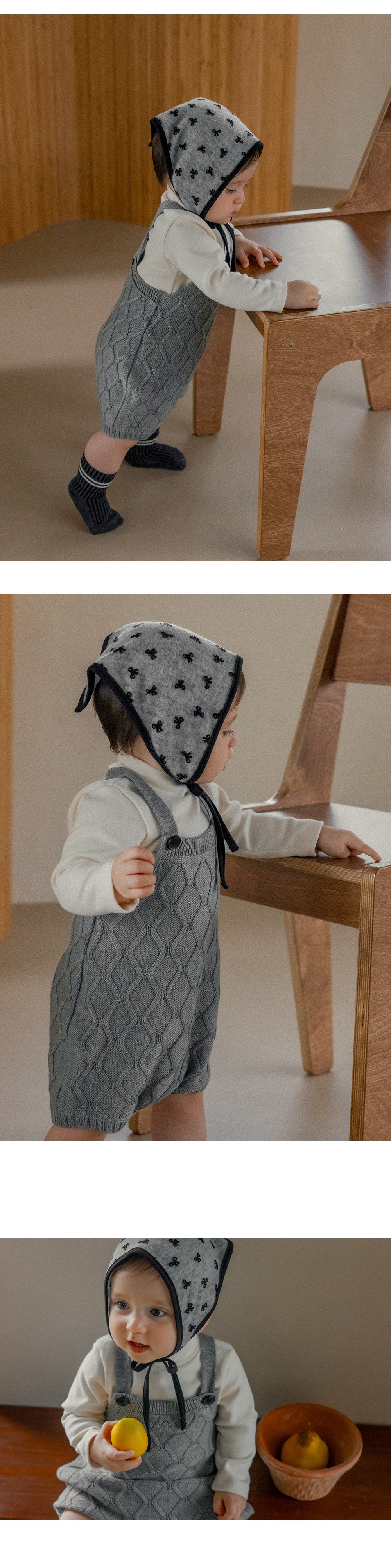 Nevi knit baby suit