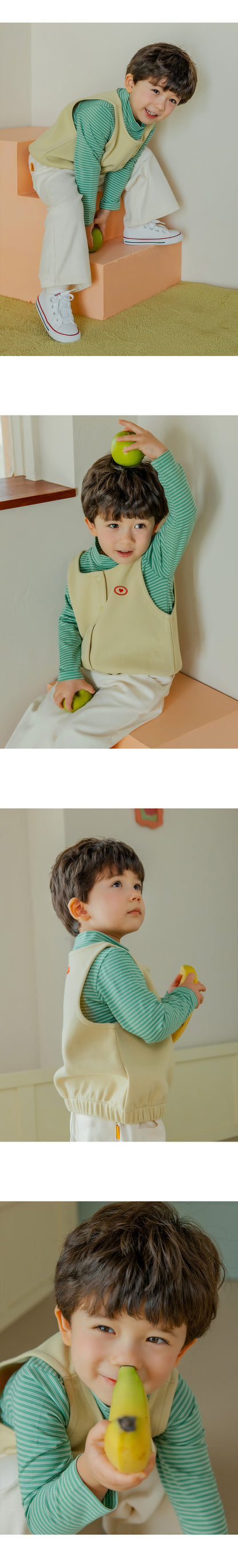 Nuzzle Mock Neck T-Shirt