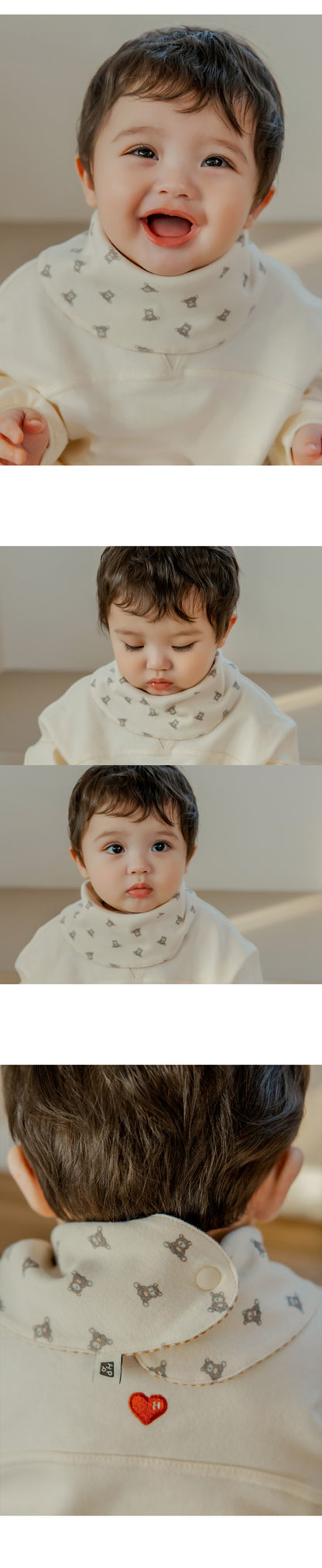 Olienne Reversible Baby Banana Bib