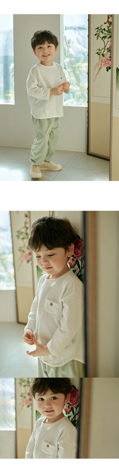 Onyunarae Hanbok Vest Top & Bottom Set (Boy)